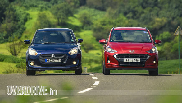 Comparison test: Hyundai Grand i10 Nios vs Maruti Suzuki Swift AMT